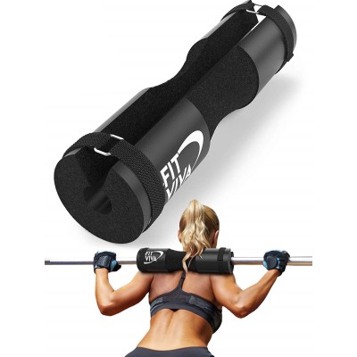 Barbell Pad for Standard with Safety Straps 